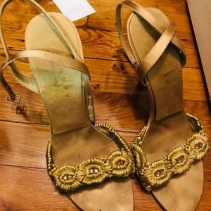 laundry by shelli segal shoes (gold)